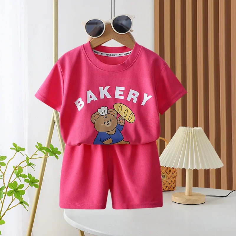 Short Sleeve Shorts Outfits 1 2 3 4Years Old Child Clothing Set - Astra Wear astrawear.ca