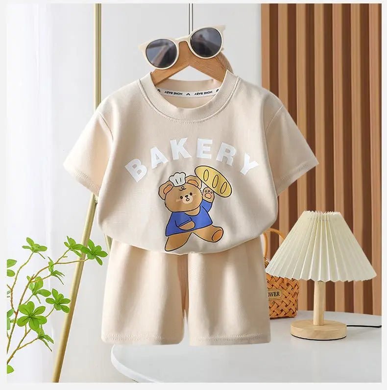 Short Sleeve Shorts Outfits 1 2 3 4Years Old Child Clothing Set - Astra Wear astrawear.ca