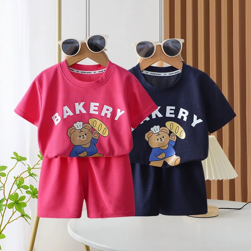 Short Sleeve Shorts Outfits 1 2 3 4Years Old Child Clothing Set - Astra Wear astrawear.ca