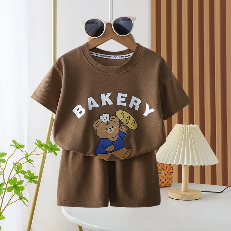 Short Sleeve Shorts Outfits 1 2 3 4Years Old Child Clothing Set - Astra Wear astrawear.ca