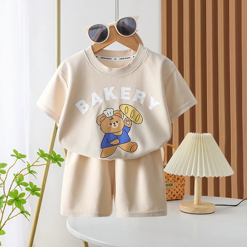 Short Sleeve Shorts Outfits 1 2 3 4Years Old Child Clothing Set - Astra Wear astrawear.ca