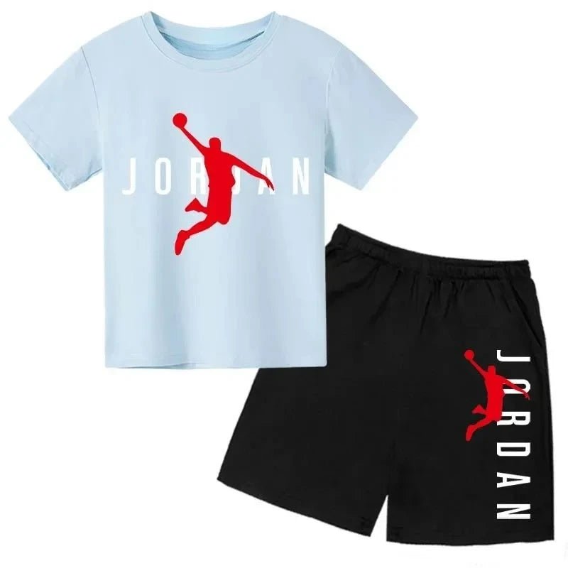 Suits 3-14 Years Boys Girls Fashion Outfits Sets Children Gift Clotheskids Clothes Boysshort Setsgrils Clothes for Kidsboys Luxu - Astra Wear astrawear.ca