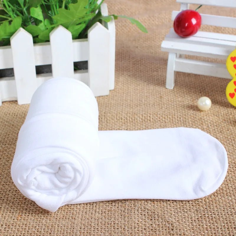 Summer Spring Candy Color Kids Pantyhose Ballet Dance Tights for Girls Stocking Children Velvet Solid White Pantyhose - Astra Wear astrawear.ca