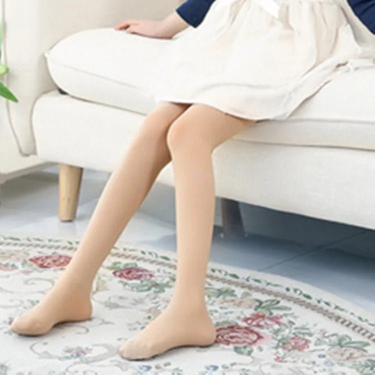 Summer Spring Candy Color Kids Pantyhose Ballet Dance Tights for Girls Stocking Children Velvet Solid White Pantyhose - Astra Wear astrawear.ca