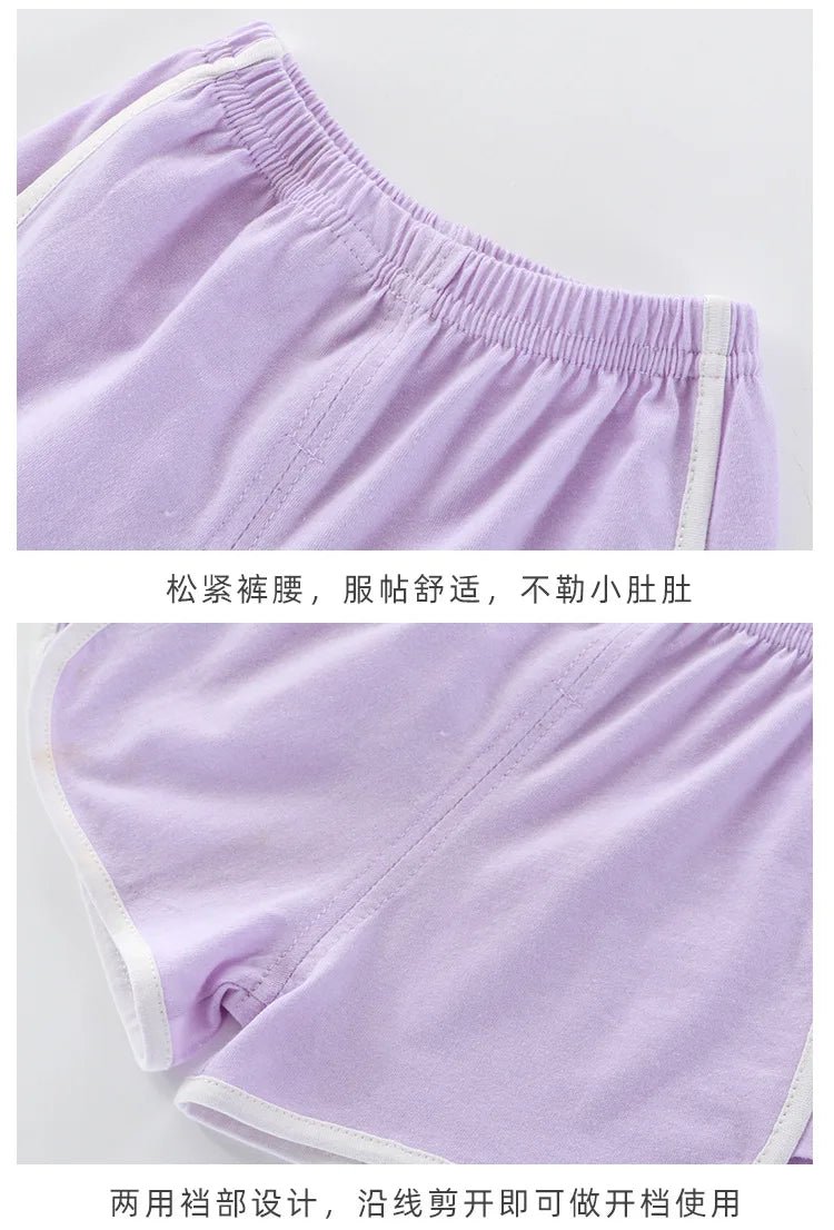 Summer toddler kids girls' clothes baby outfits sets camisole T-shirt top+shorts sports suit for children girls' clothing sets - Astra Wear astrawear.ca