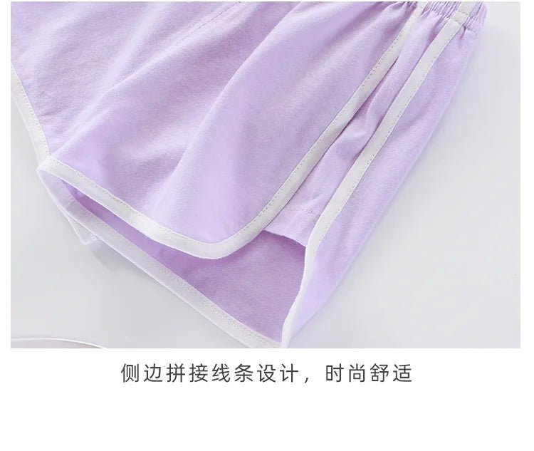 Summer toddler kids girls' clothes baby outfits sets camisole T-shirt top+shorts sports suit for children girls' clothing sets - Astra Wear astrawear.ca