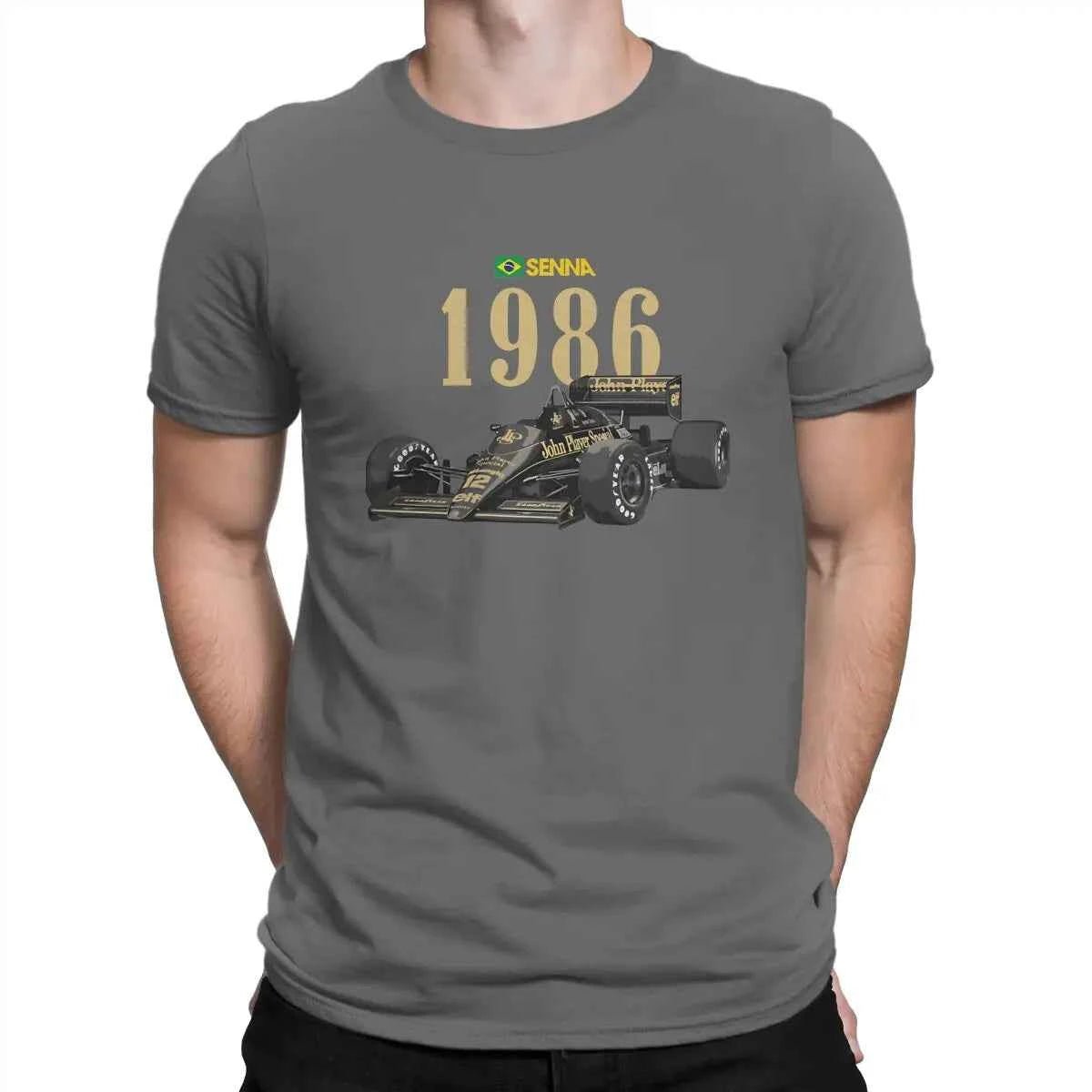 T-shirt Ayrton Senna homme – Streetwear motorsport en coton - Astra Wear astrawear.ca