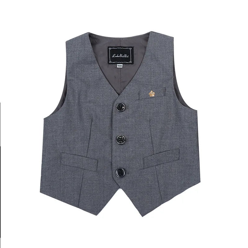 Vest For Boy Gentleman Kids Violin Dance Show Waistcoat Child - Astra Wear astrawear.ca