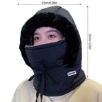 Winter Balaclava Face Mask Neck Warmer Fleece Lined Thermal Hat - Astra Wear astrawear.ca