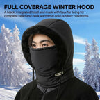 Winter Balaclava Face Mask Neck Warmer Fleece Lined Thermal Hat - Astra Wear astrawear.ca