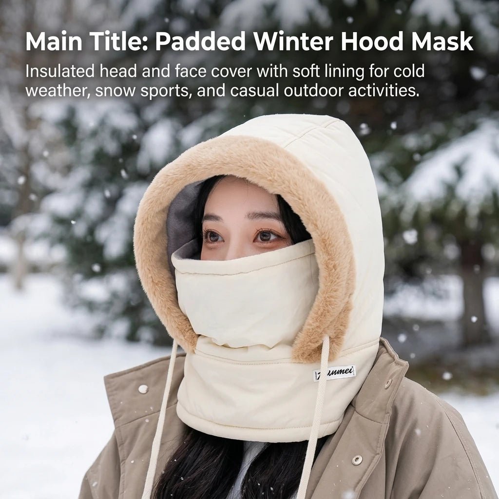 Winter Balaclava Face Mask Neck Warmer Fleece Lined Thermal Hat - Astra Wear astrawear.ca