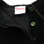 Winter clothes for baby and children baby girl winter 2pcs sets children's pants kids clothes girl black velour with green neck - Astra Wear astrawear.ca