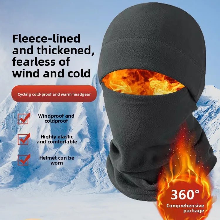 Winter Cycling Warm Headgear Motorcycle Windproof and Cold Proof Face - Astra Wear astrawear.ca