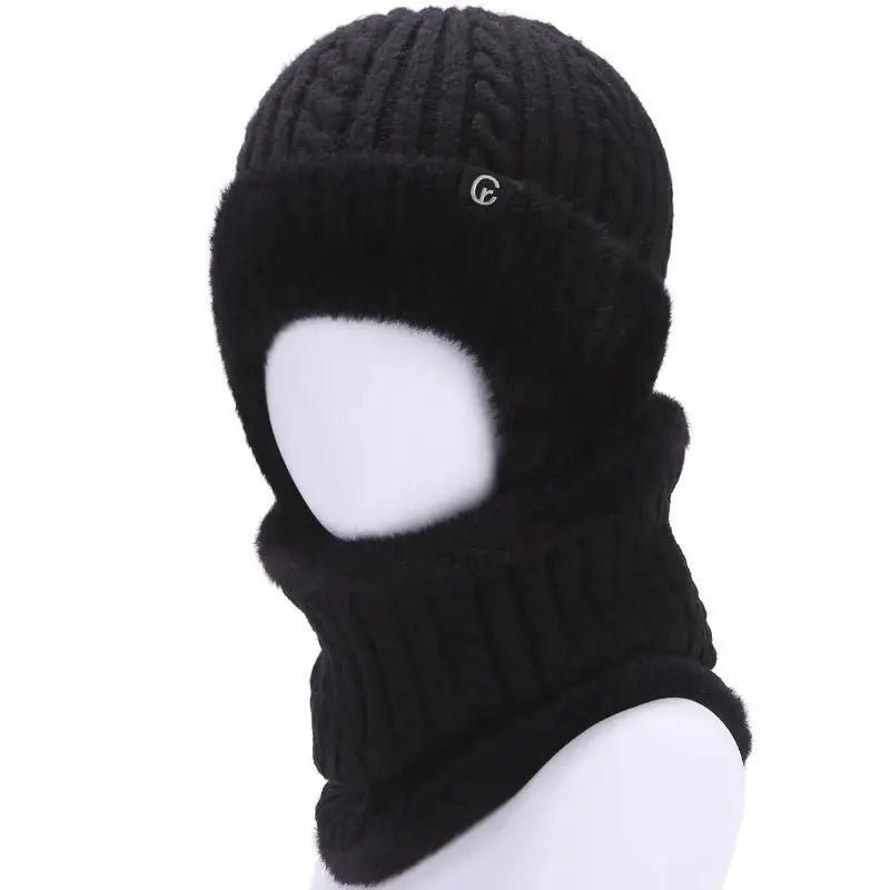 Winter Male Thermal Knit Balaclava Hat Wind‑Resistant Full Face Neck - Astra Wear astrawear.ca