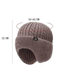 Winter Male Thermal Knit Balaclava Hat Wind‑Resistant Full Face Neck - Astra Wear astrawear.ca