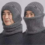 Winter Male Thermal Knit Balaclava Hat Wind‑Resistant Full Face Neck - Astra Wear astrawear.ca