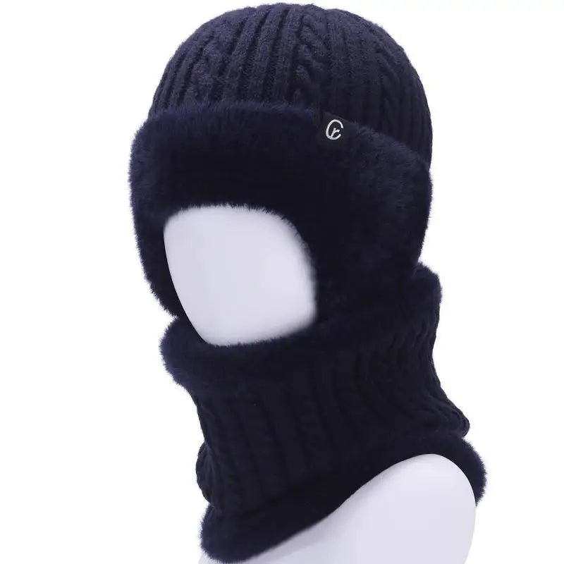 Winter Male Thermal Knit Balaclava Hat Wind‑Resistant Full Face Neck - Astra Wear astrawear.ca
