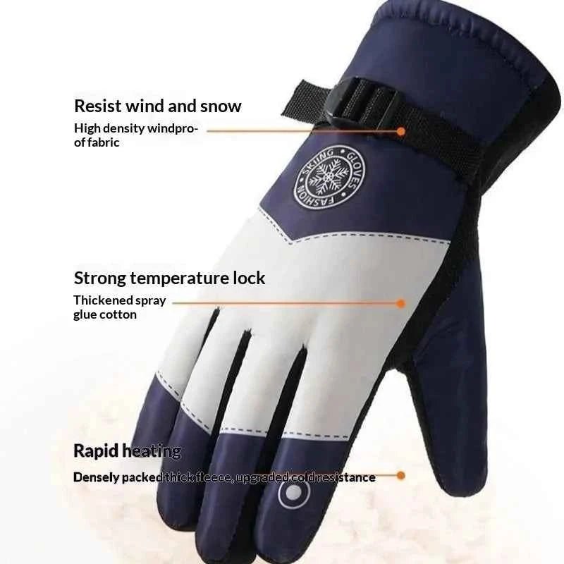 Winter Unisex Snowboard Ski Gloves Non-slip Waterproof Motorcycle - Astra Wear astrawear.ca