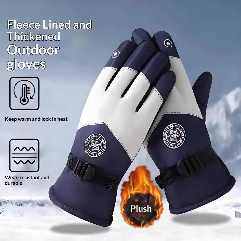 Winter Unisex Snowboard Ski Gloves Non-slip Waterproof Motorcycle - Astra Wear astrawear.ca