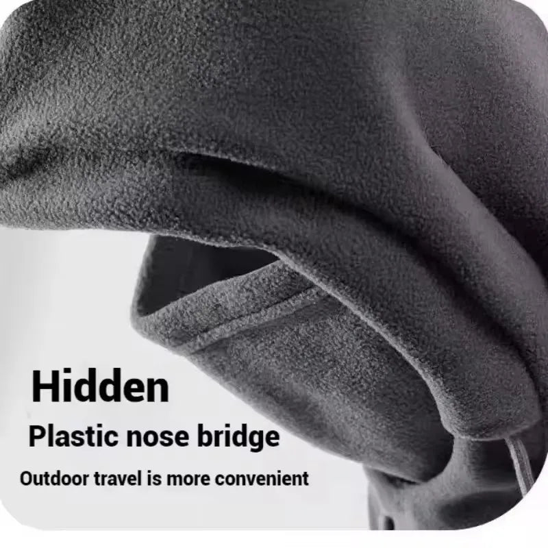 Winter Warm Hat with Mask and Neck Warmer 3-in-1 Windproof Balaclava - Astra Wear astrawear.ca