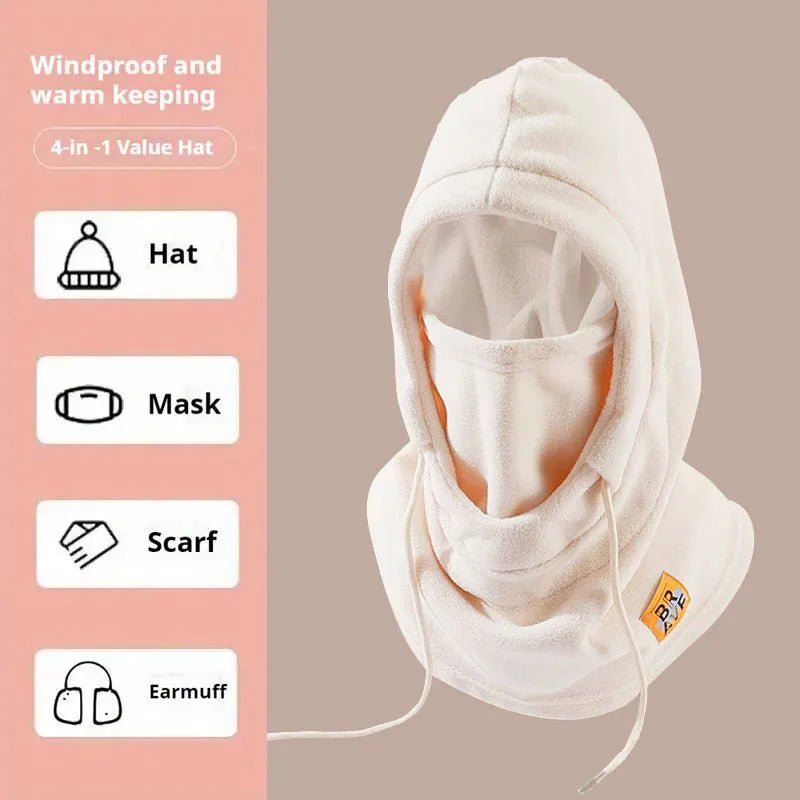 Winter Warm Hat with Mask and Neck Warmer 3-in-1 Windproof Balaclava - Astra Wear astrawear.ca