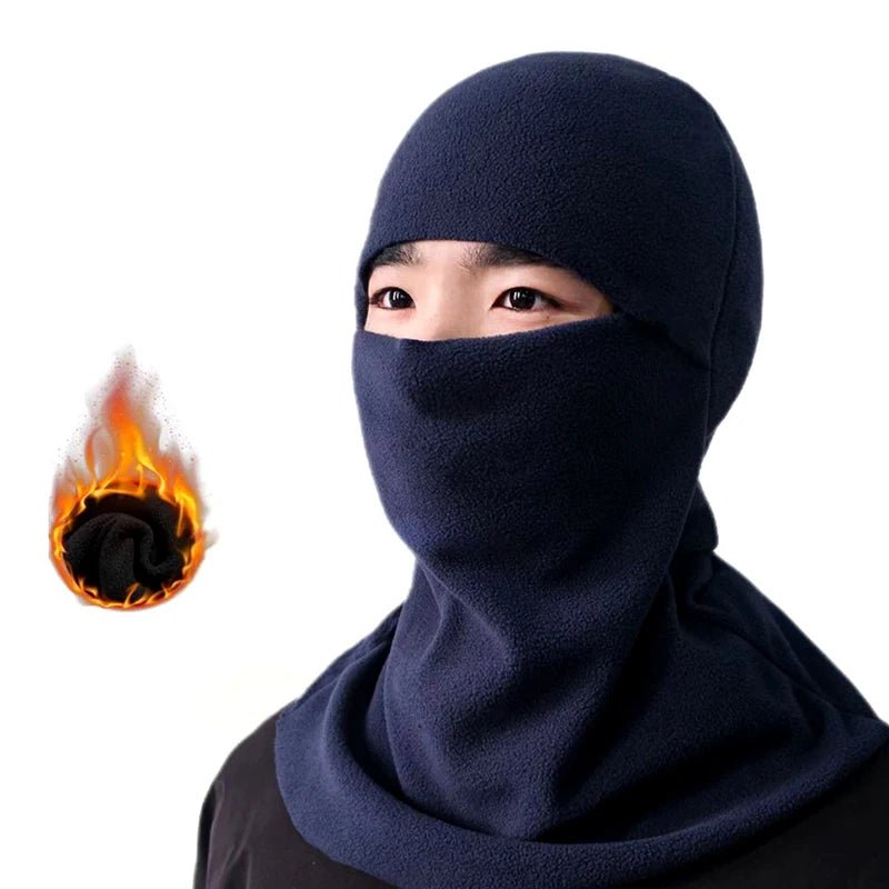 Winter Warm Outdoor Riding Full Face Mask Covers Balaclava Fleece - Astra Wear astrawear.ca