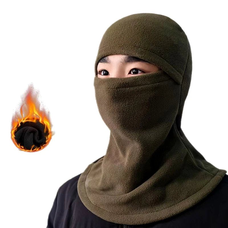 Winter Warm Outdoor Riding Full Face Mask Covers Balaclava Fleece - Astra Wear astrawear.ca