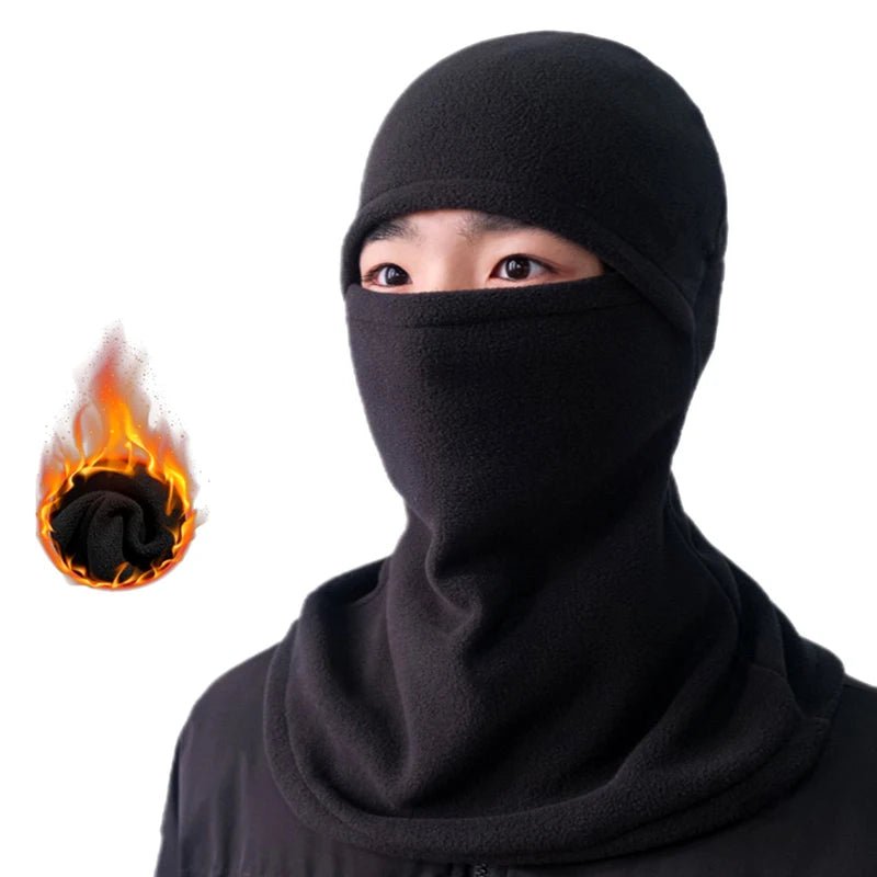Winter Warm Outdoor Riding Full Face Mask Covers Balaclava Fleece - Astra Wear astrawear.ca