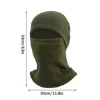 Winter Warm Outdoor Riding Full Face Mask Covers Balaclava Fleece - Astra Wear astrawear.ca