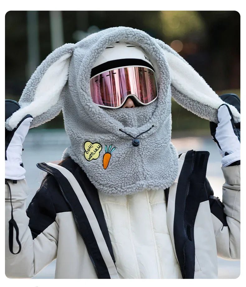 Winter Warm Ski Helmet Cover Comfortable Soft Fleece Skiing Head - Astra Wear astrawear.ca