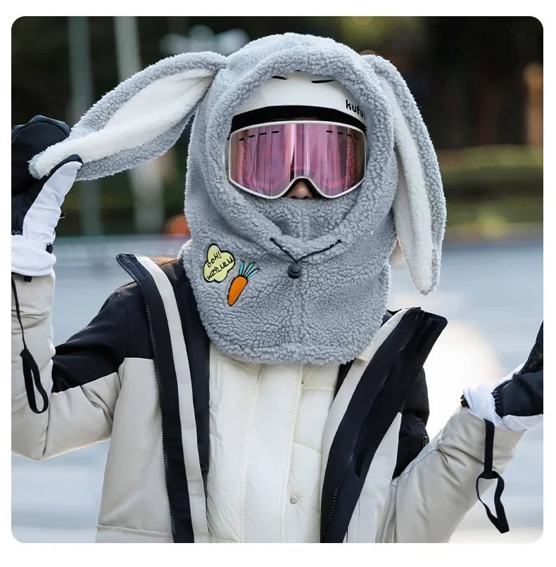 Winter Warm Ski Helmet Cover Comfortable Soft Fleece Skiing Head - Astra Wear astrawear.ca