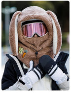 Winter Warm Ski Helmet Cover Comfortable Soft Fleece Skiing Head - Astra Wear astrawear.ca