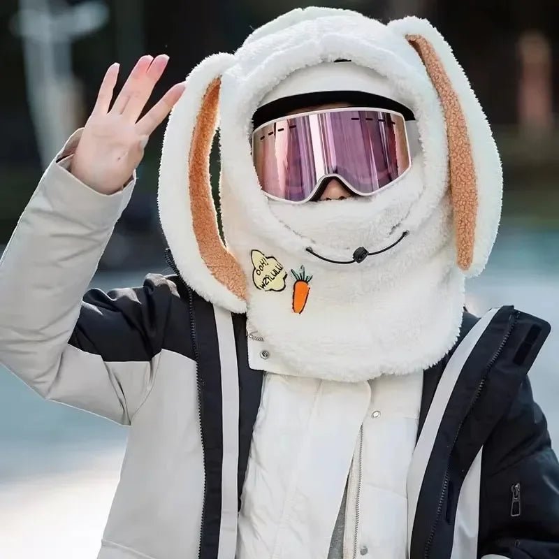 Winter Warm Ski Helmet Cover Comfortable Soft Fleece Skiing Head - Astra Wear astrawear.ca