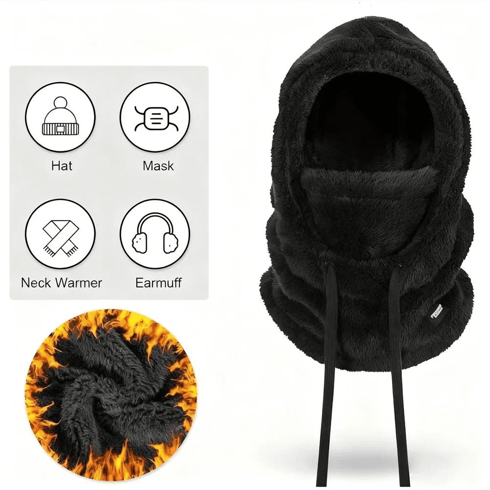 Winter Warm Thermal Windproof Balaclava Ski Hood Motorcycle Face - Astra Wear astrawear.ca