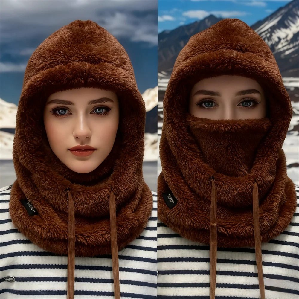 Winter Warm Thermal Windproof Balaclava Ski Hood Motorcycle Face - Astra Wear astrawear.ca